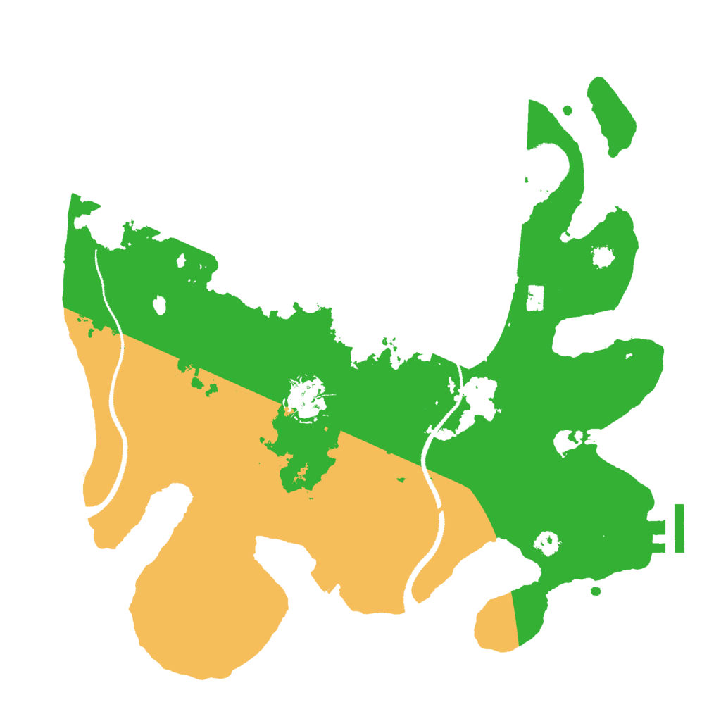 Biome Rust Map: Procedural Map, Size: 3000, Seed: 71345690