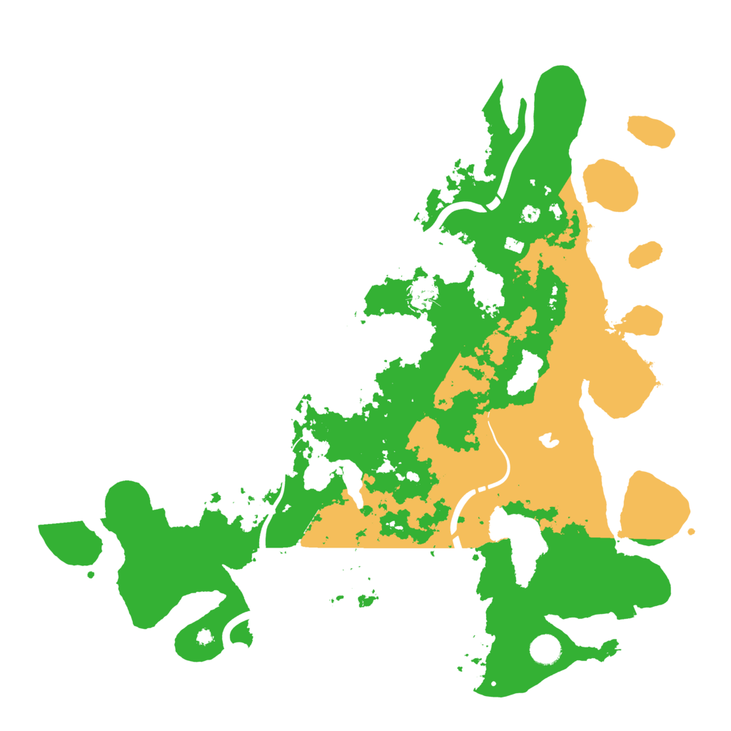 Biome Rust Map: Procedural Map, Size: 4250, Seed: 637938834
