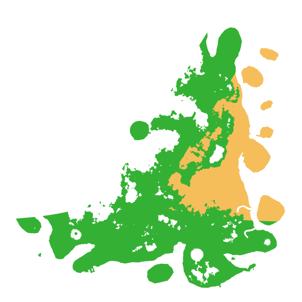 Biome Rust Map: Procedural Map, Size: 4250, Seed: 637938834