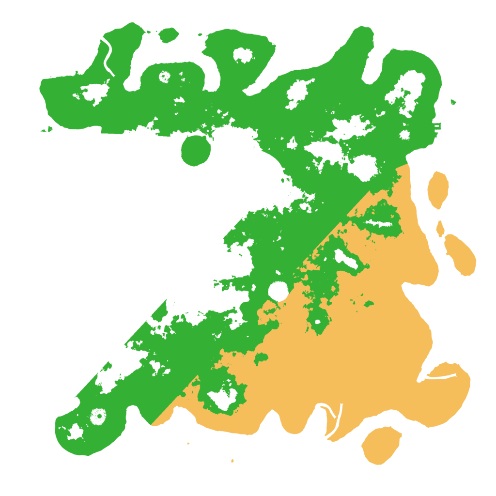 Biome Rust Map: Procedural Map, Size: 4500, Seed: 2103528236