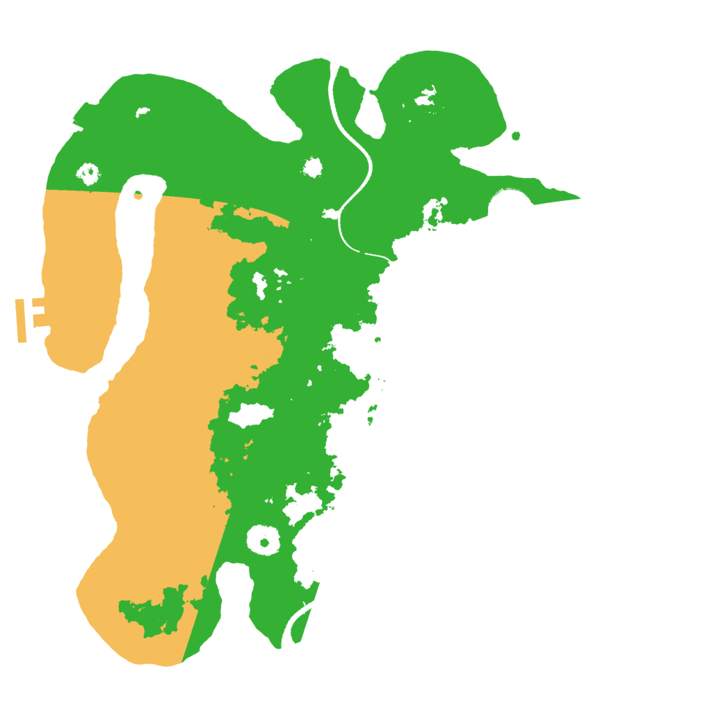Biome Rust Map: Procedural Map, Size: 3300, Seed: 1750795730