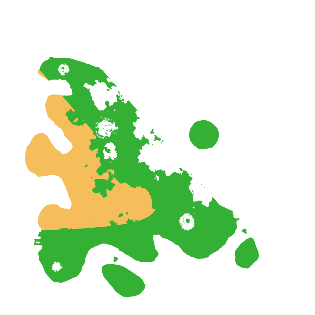 Biome Rust Map: Procedural Map, Size: 3000, Seed: 19874