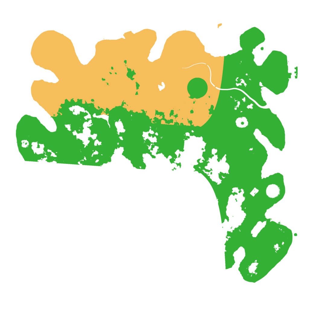 Biome Rust Map: Procedural Map, Size: 4000, Seed: 45676969