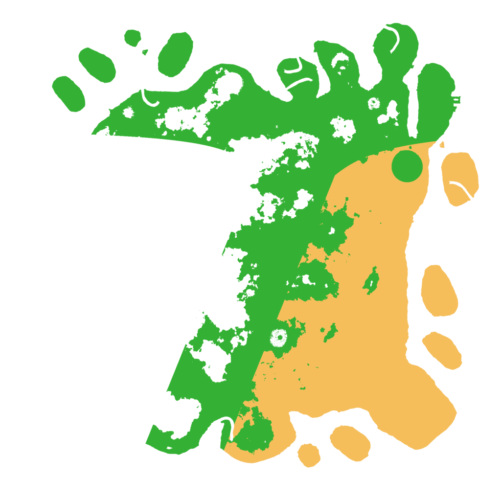 Biome Rust Map: Procedural Map, Size: 4250, Seed: 666848818