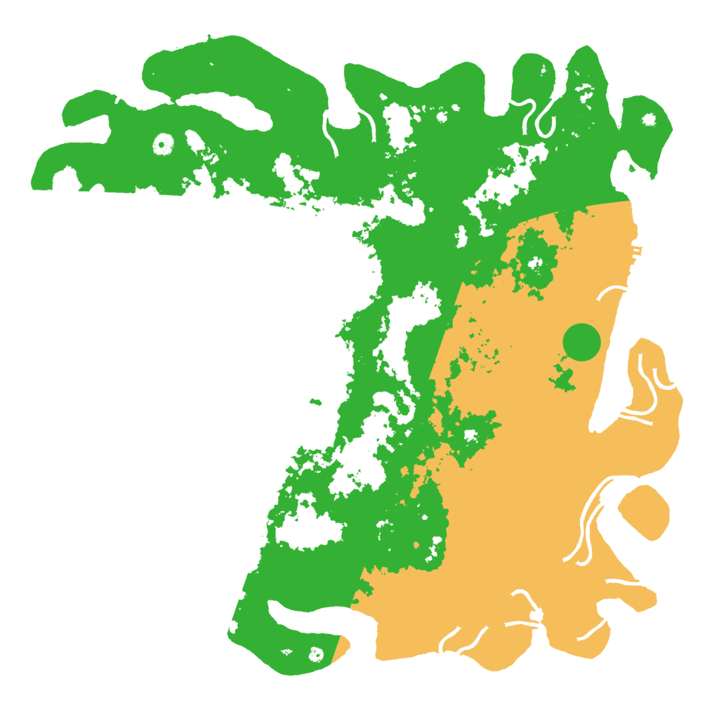 Biome Rust Map: Procedural Map, Size: 5000, Seed: 1101681754
