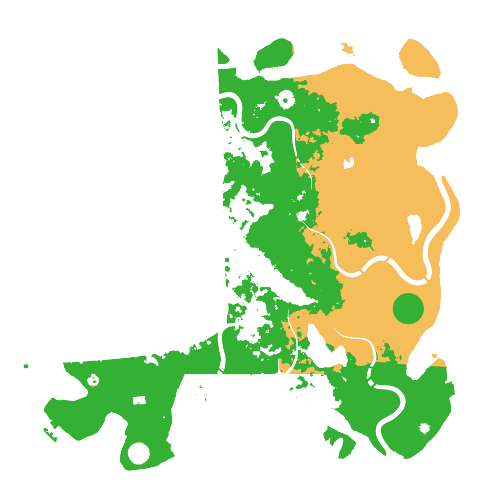 Biome Rust Map: Procedural Map, Size: 4250, Seed: 380863215