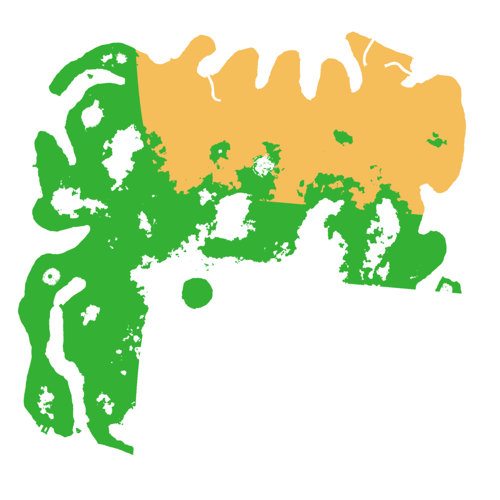 Biome Rust Map: Procedural Map, Size: 4500, Seed: 452778861