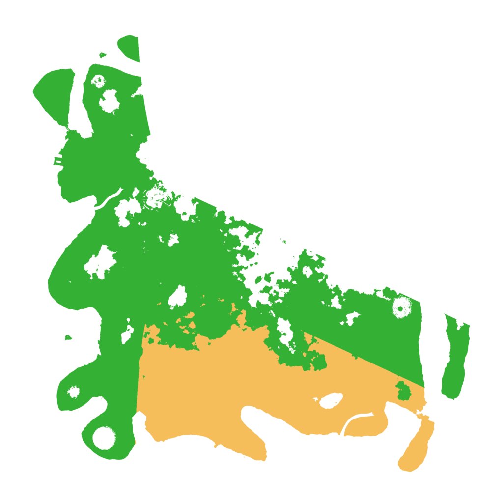 Biome Rust Map: Procedural Map, Size: 3900, Seed: 43319574
