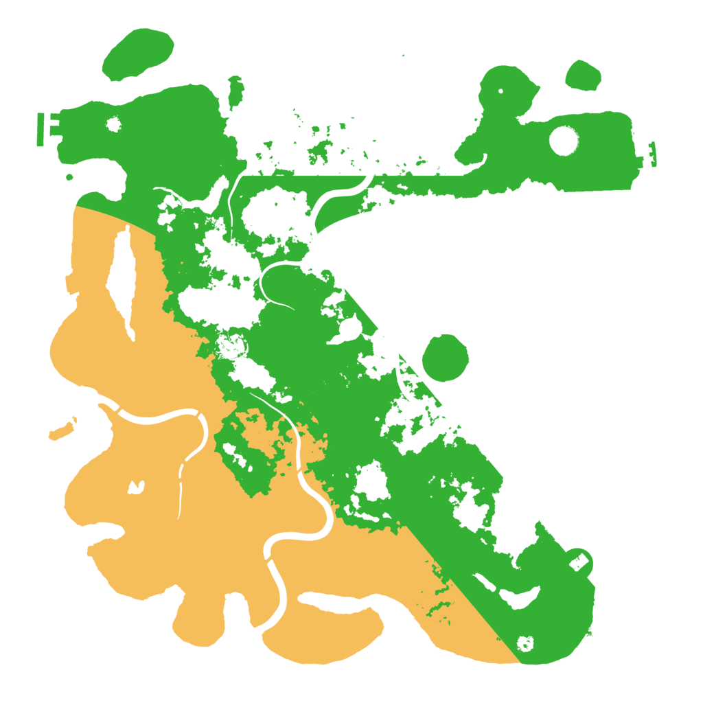 Biome Rust Map: Procedural Map, Size: 4250, Seed: 431469908