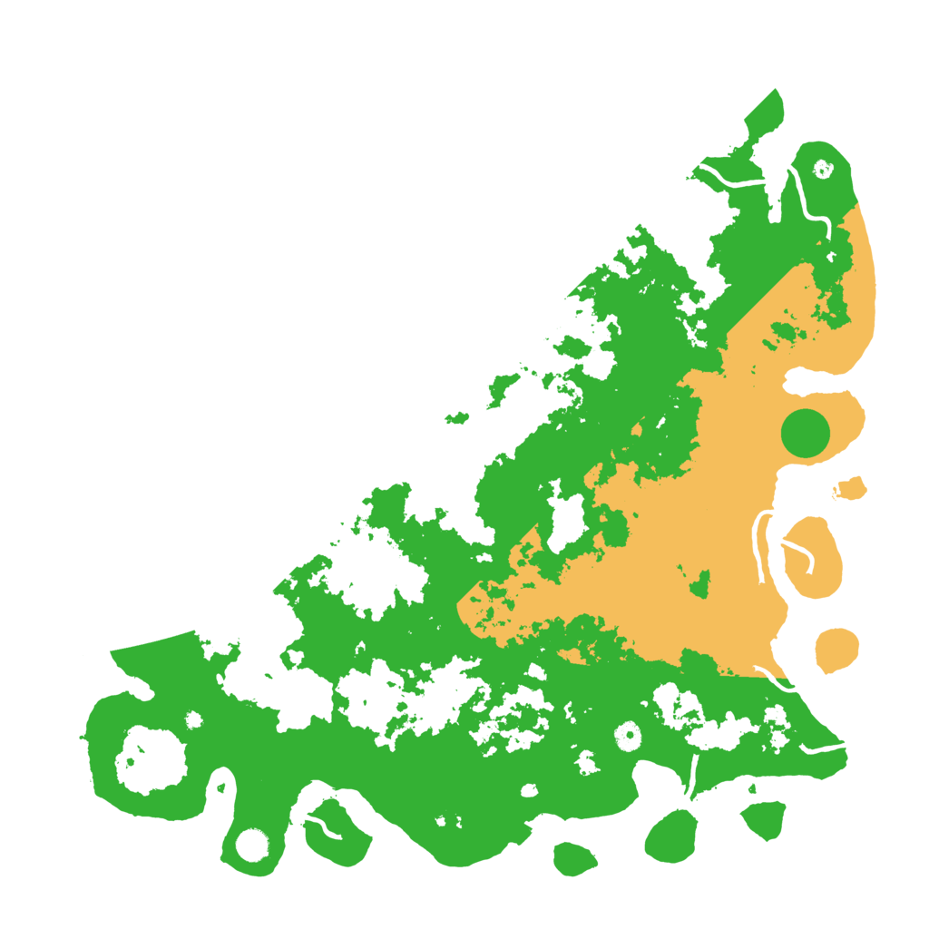 Biome Rust Map: Procedural Map, Size: 5000, Seed: 6509980