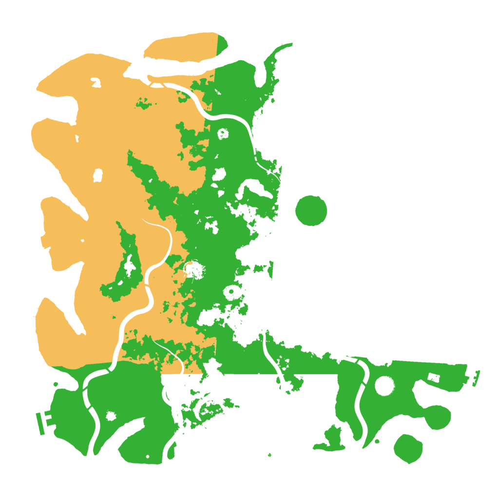 Biome Rust Map: Procedural Map, Size: 4500, Seed: 2061646311