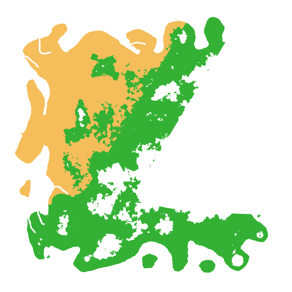 Biome Rust Map: Procedural Map, Size: 4500, Seed: 399333557