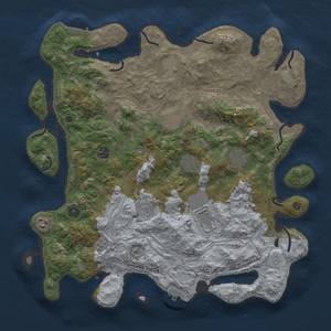 Thumbnail Rust Map: Procedural Map, Size: 4250, Seed: 9547631, 16 Monuments