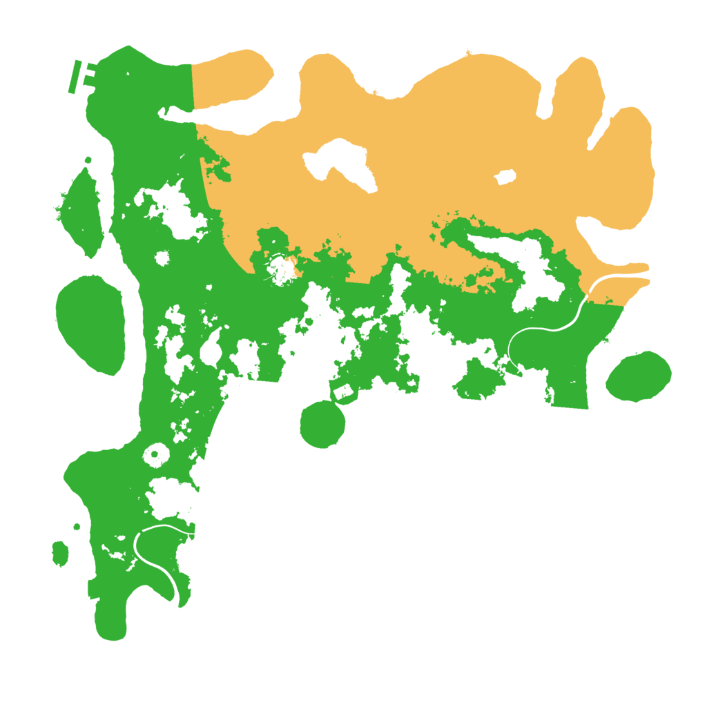 Biome Rust Map: Procedural Map, Size: 4250, Seed: 9547631