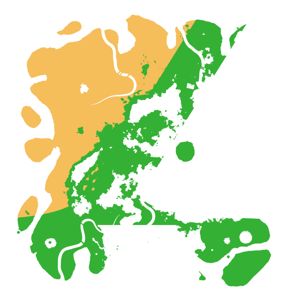 Biome Rust Map: Procedural Map, Size: 4250, Seed: 2036911313