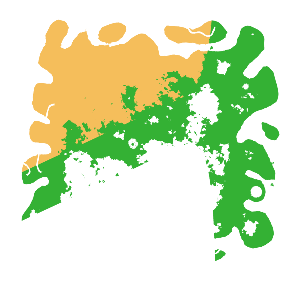 Biome Rust Map: Procedural Map, Size: 4500, Seed: 1173969810