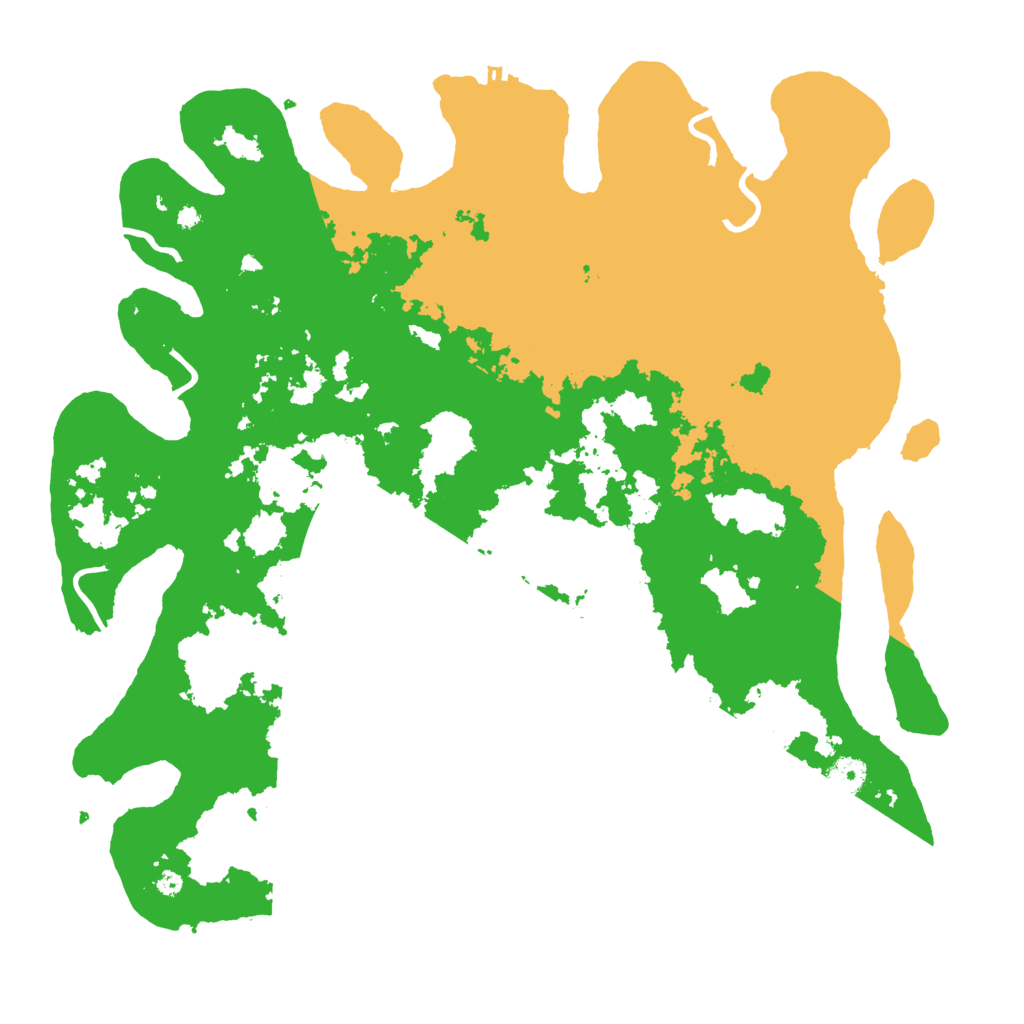 Biome Rust Map: Procedural Map, Size: 4250, Seed: 2049