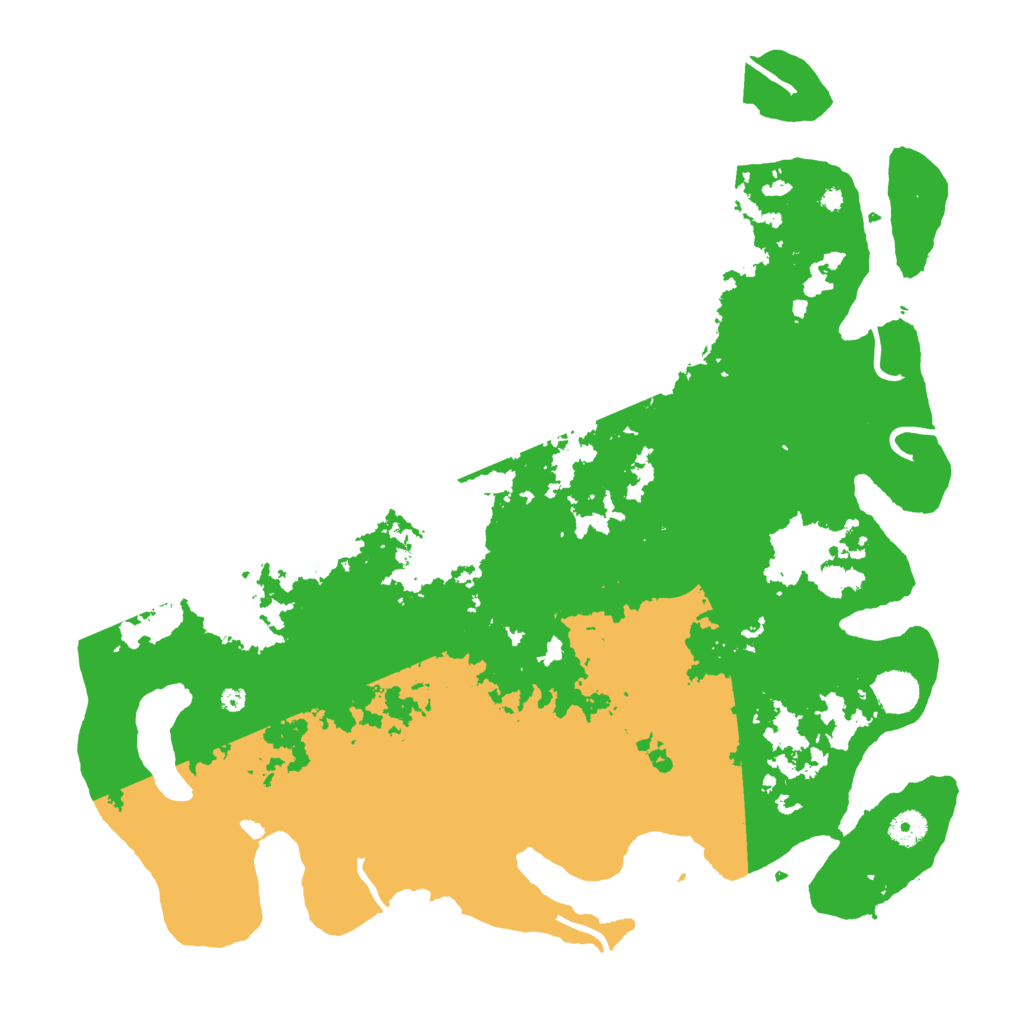Biome Rust Map: Procedural Map, Size: 4250, Seed: 1678041936