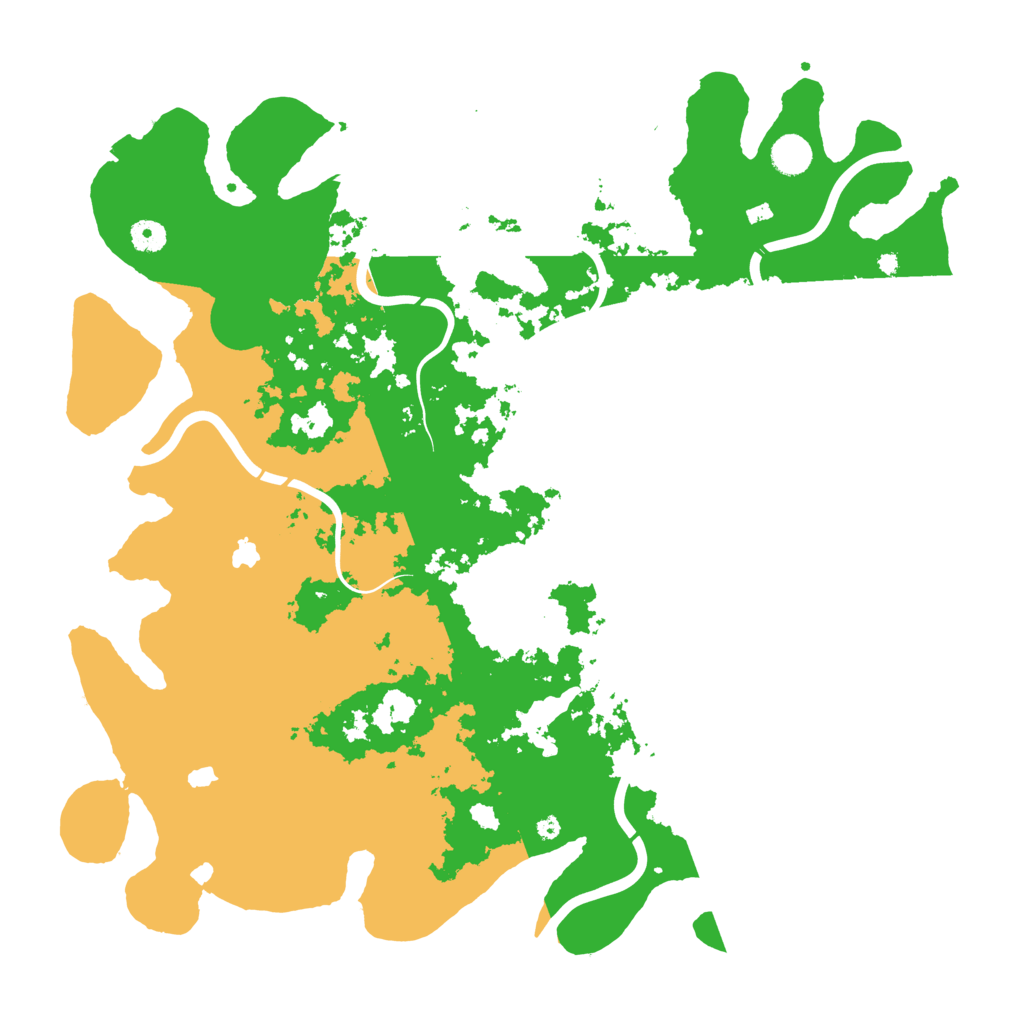 Biome Rust Map: Procedural Map, Size: 4500, Seed: 679033755