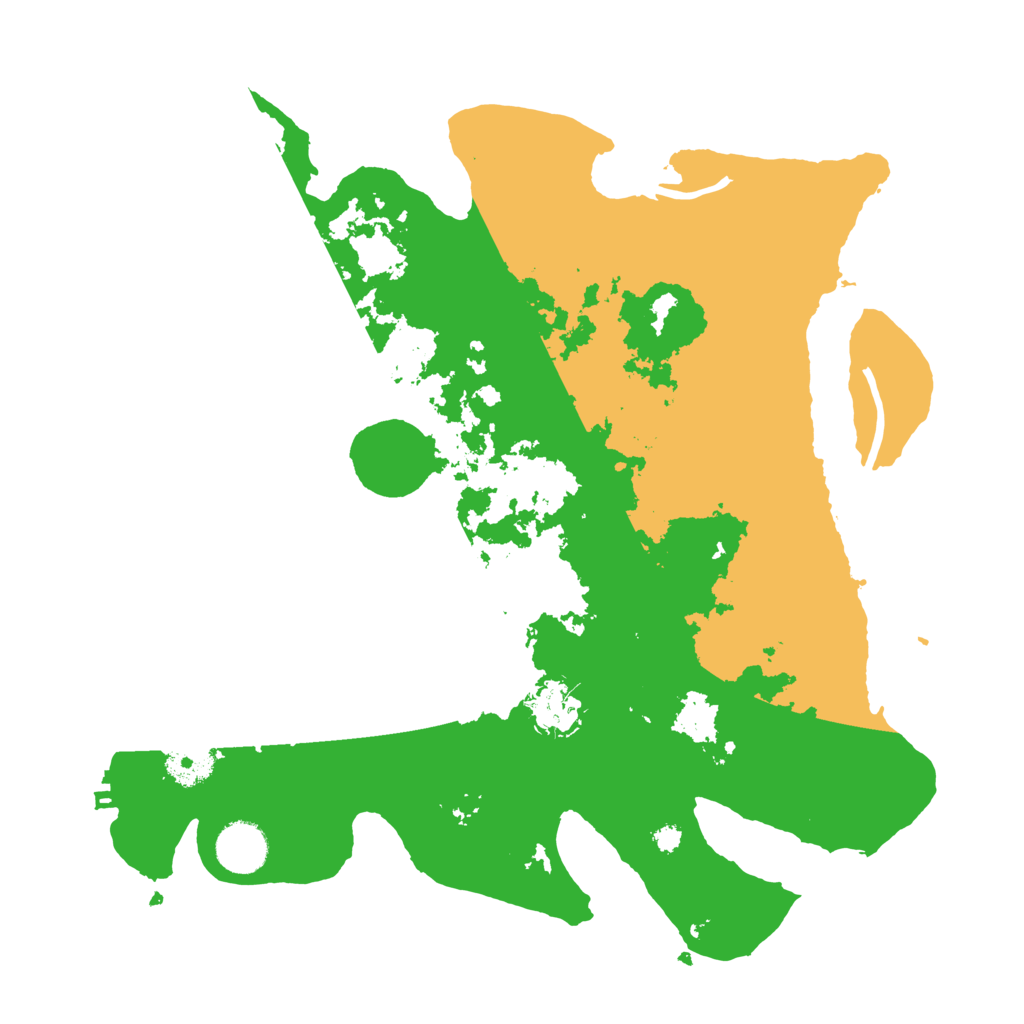 Biome Rust Map: Procedural Map, Size: 3500, Seed: 687712091