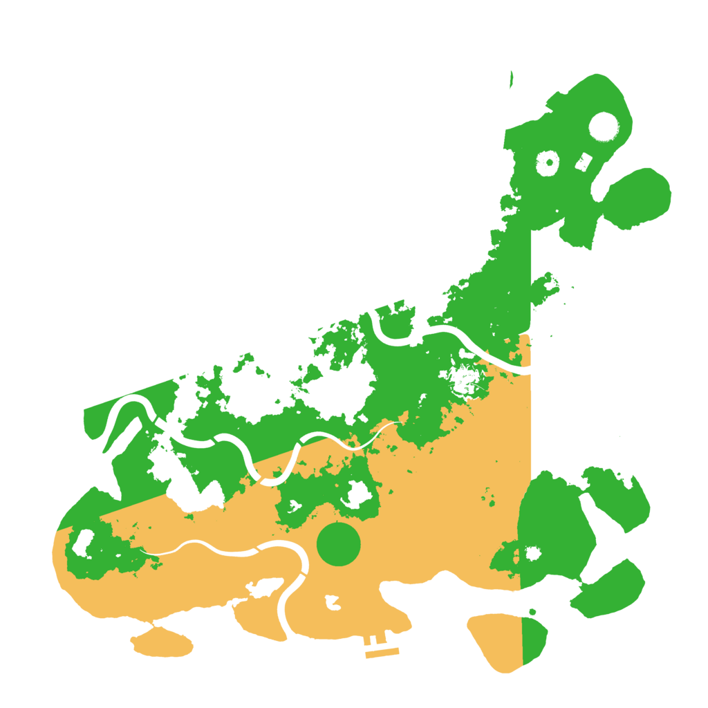 Biome Rust Map: Procedural Map, Size: 4250, Seed: 488290161