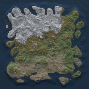 Thumbnail Rust Map: Procedural Map, Size: 4250, Seed: 488290161, 17 Monuments