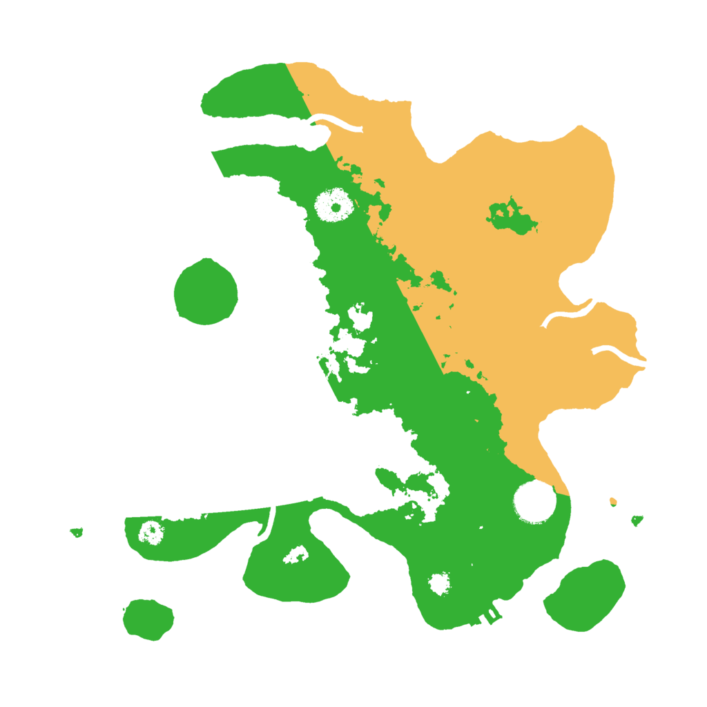 Biome Rust Map: Procedural Map, Size: 3000, Seed: 7671