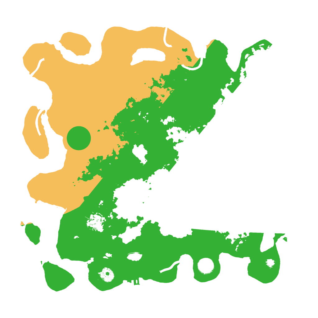 Biome Rust Map: Procedural Map, Size: 3500, Seed: 224968192