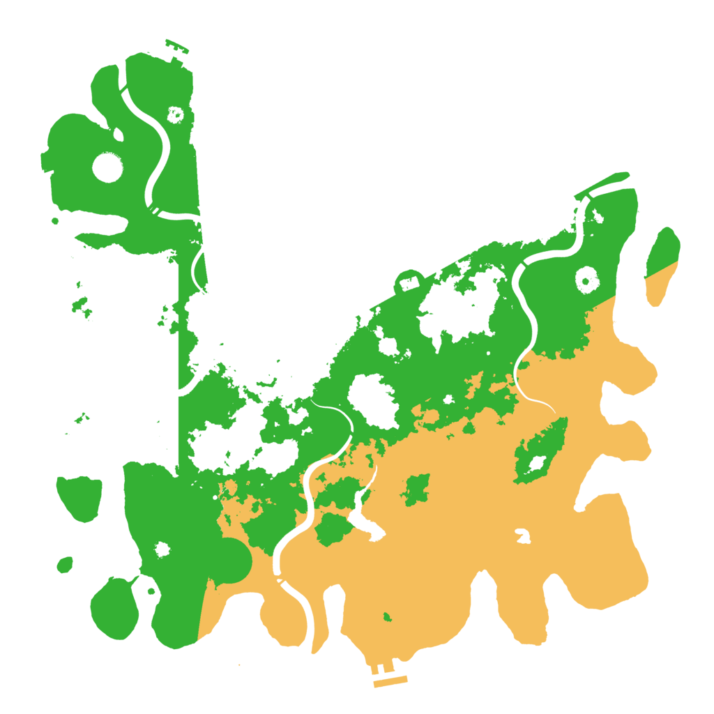 Biome Rust Map: Procedural Map, Size: 4250, Seed: 1387