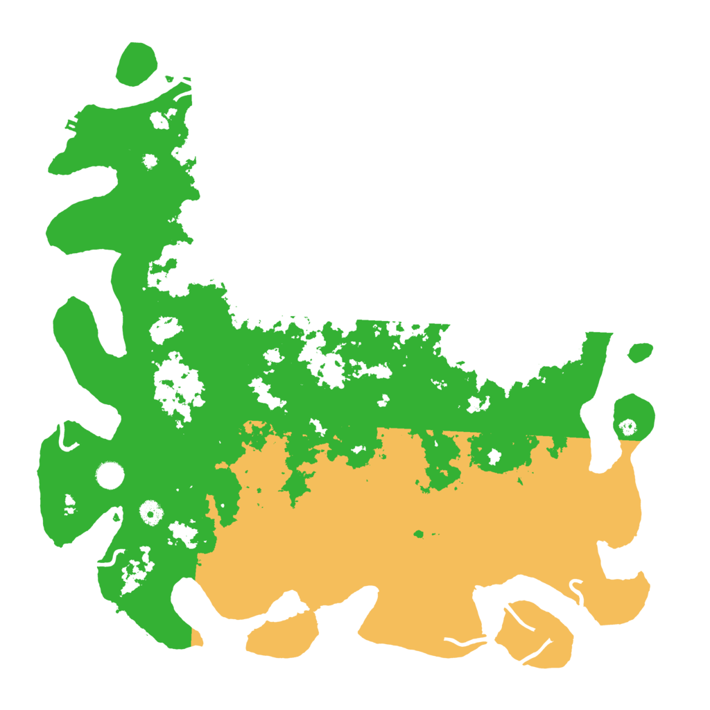 Biome Rust Map: Procedural Map, Size: 4500, Seed: 337495081