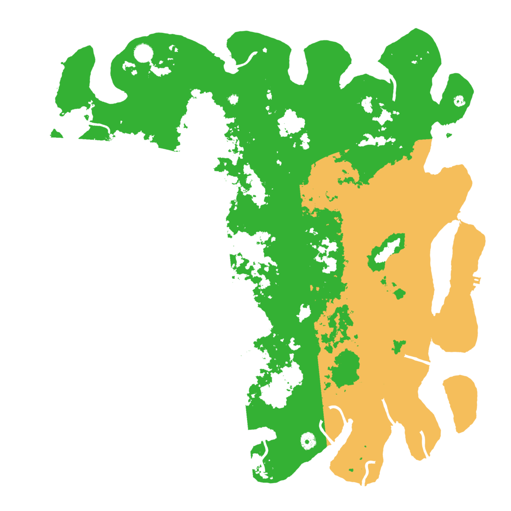 Biome Rust Map: Procedural Map, Size: 4750, Seed: 40051922
