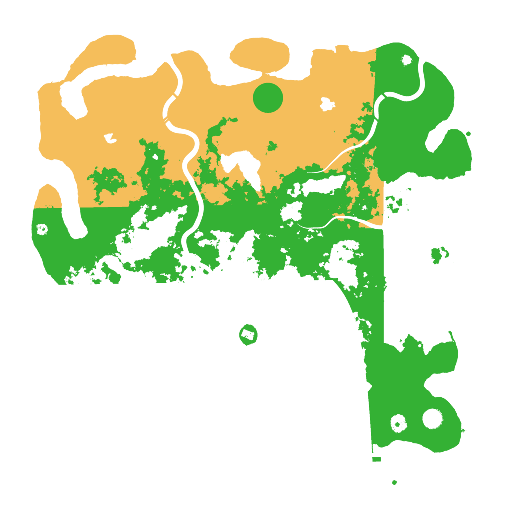 Biome Rust Map: Procedural Map, Size: 4500, Seed: 702026928