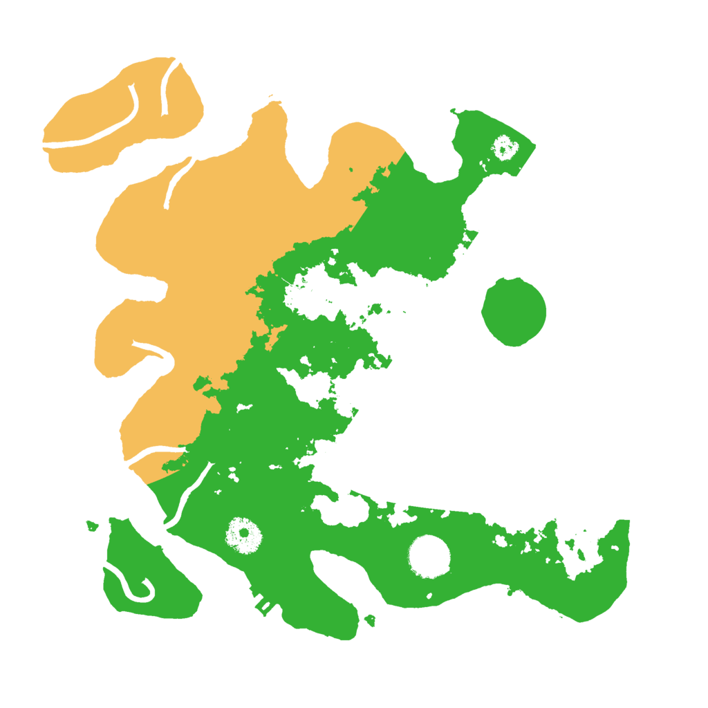 Biome Rust Map: Procedural Map, Size: 3000, Seed: 7889
