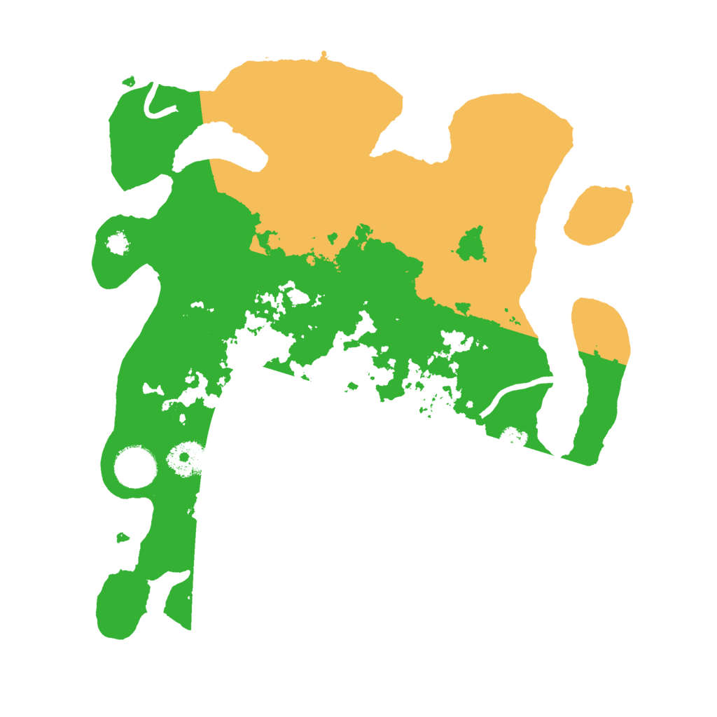 Biome Rust Map: Procedural Map, Size: 3000, Seed: 237658082