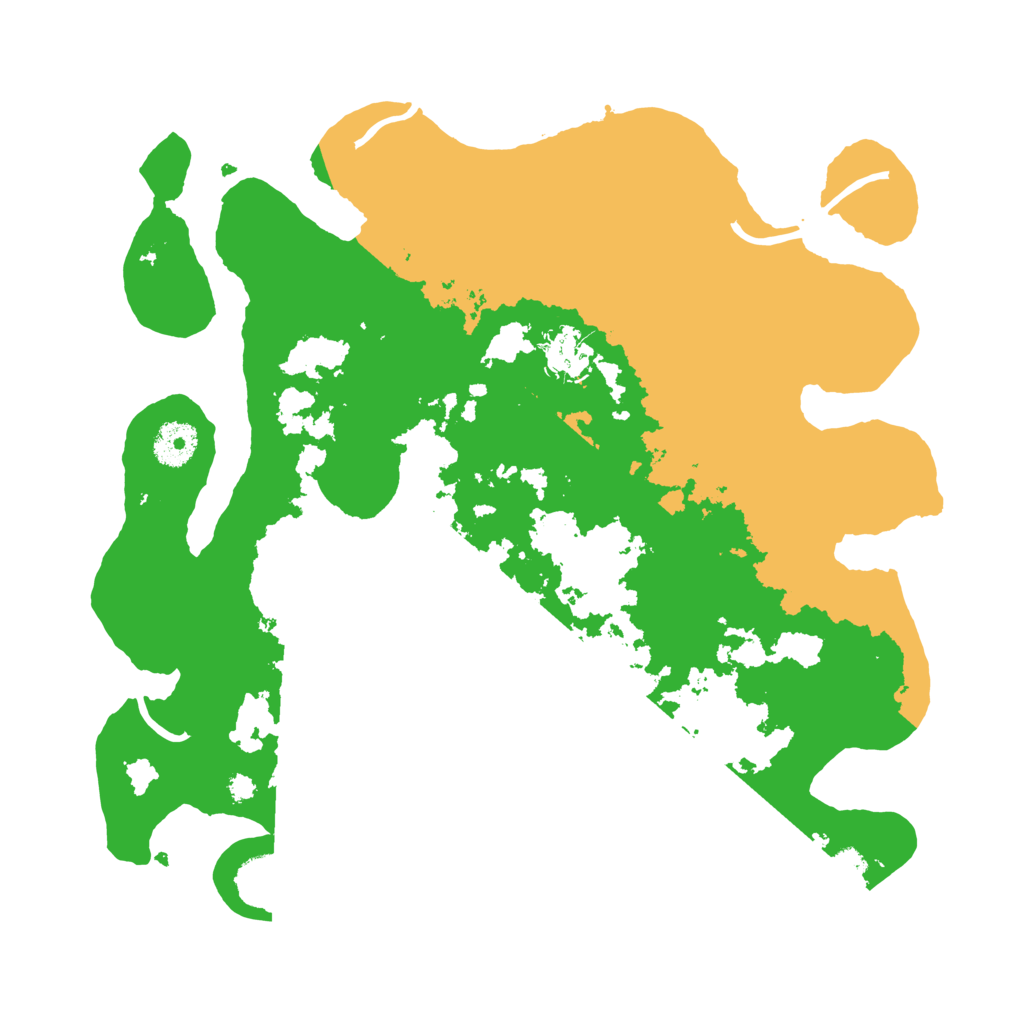 Biome Rust Map: Procedural Map, Size: 3500, Seed: 356969