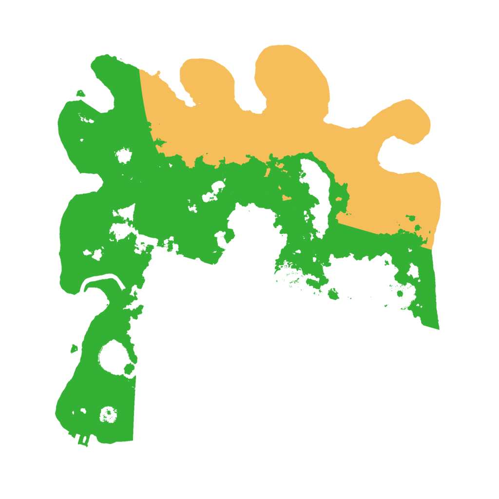 Biome Rust Map: Procedural Map, Size: 3000, Seed: 431647