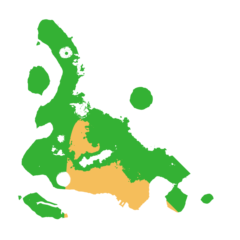 Biome Rust Map: Procedural Map, Size: 3000, Seed: 503712100