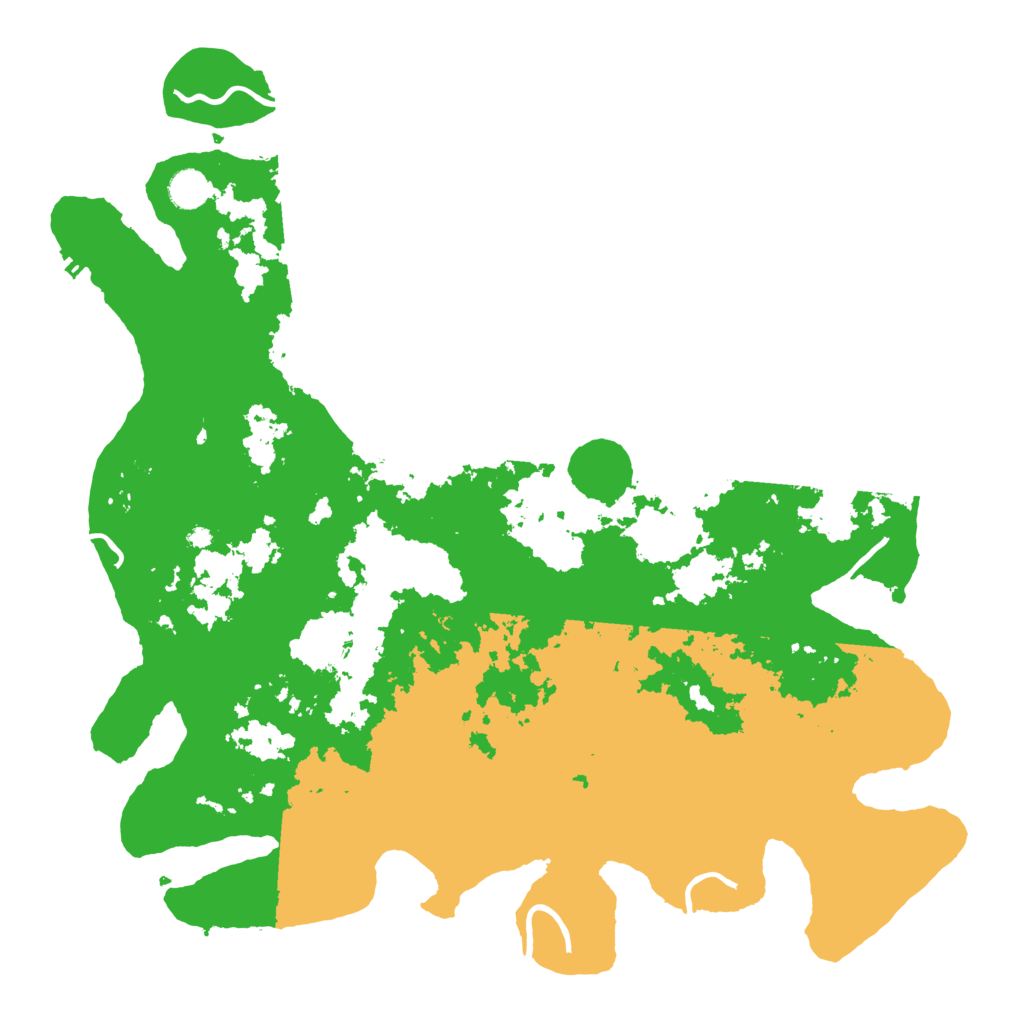 Biome Rust Map: Procedural Map, Size: 4500, Seed: 20230505