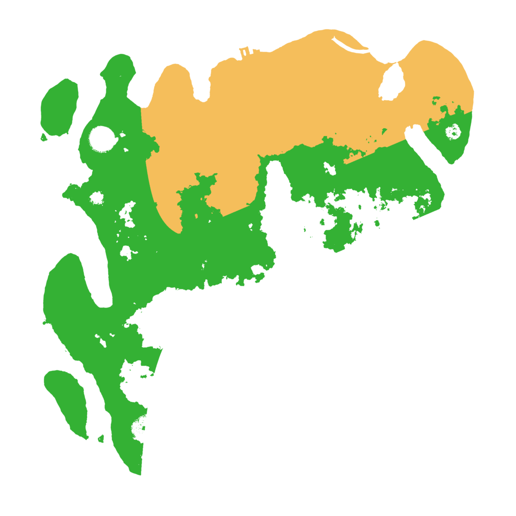 Biome Rust Map: Procedural Map, Size: 3500, Seed: 1532773225