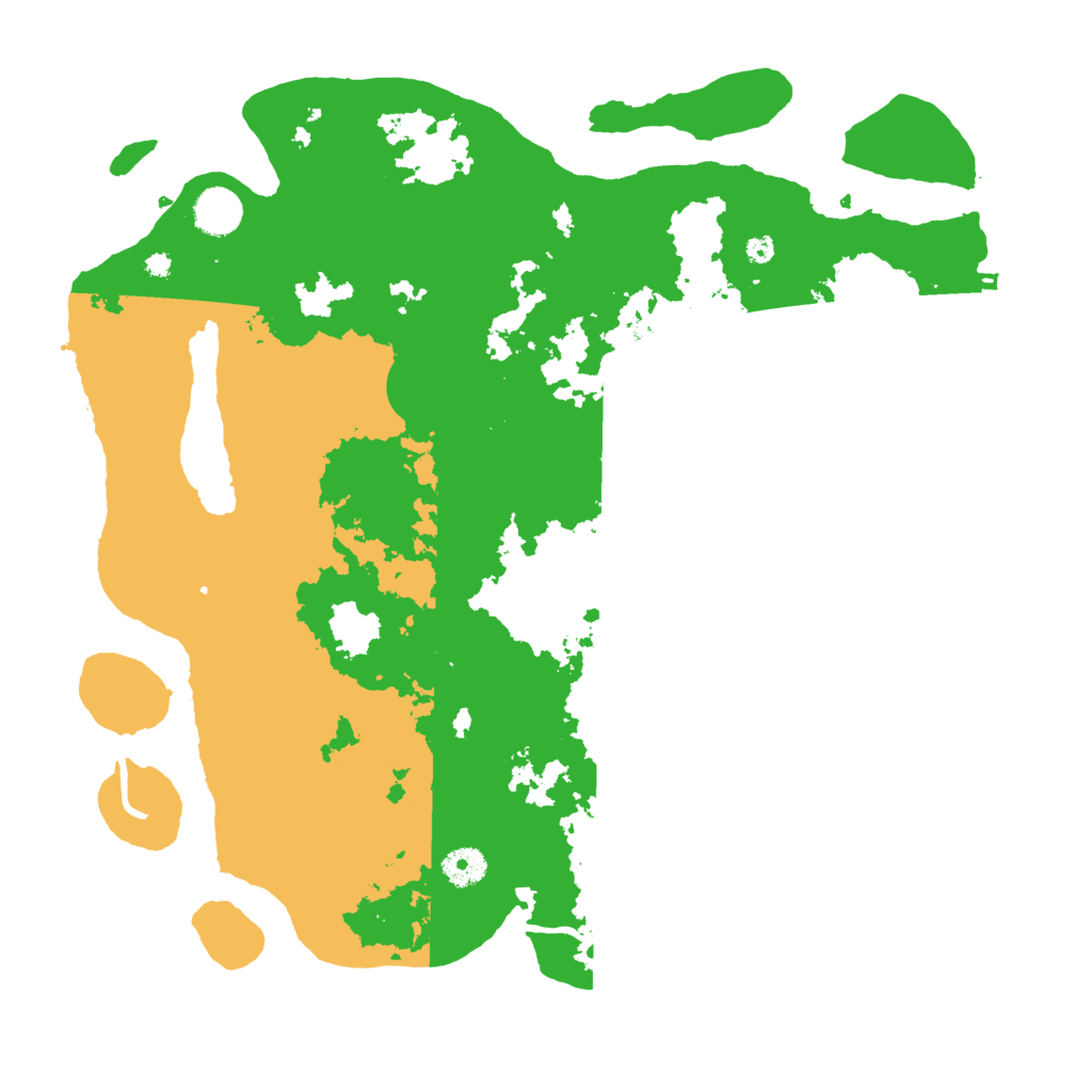 Biome Rust Map: Procedural Map, Size: 4000, Seed: 208602