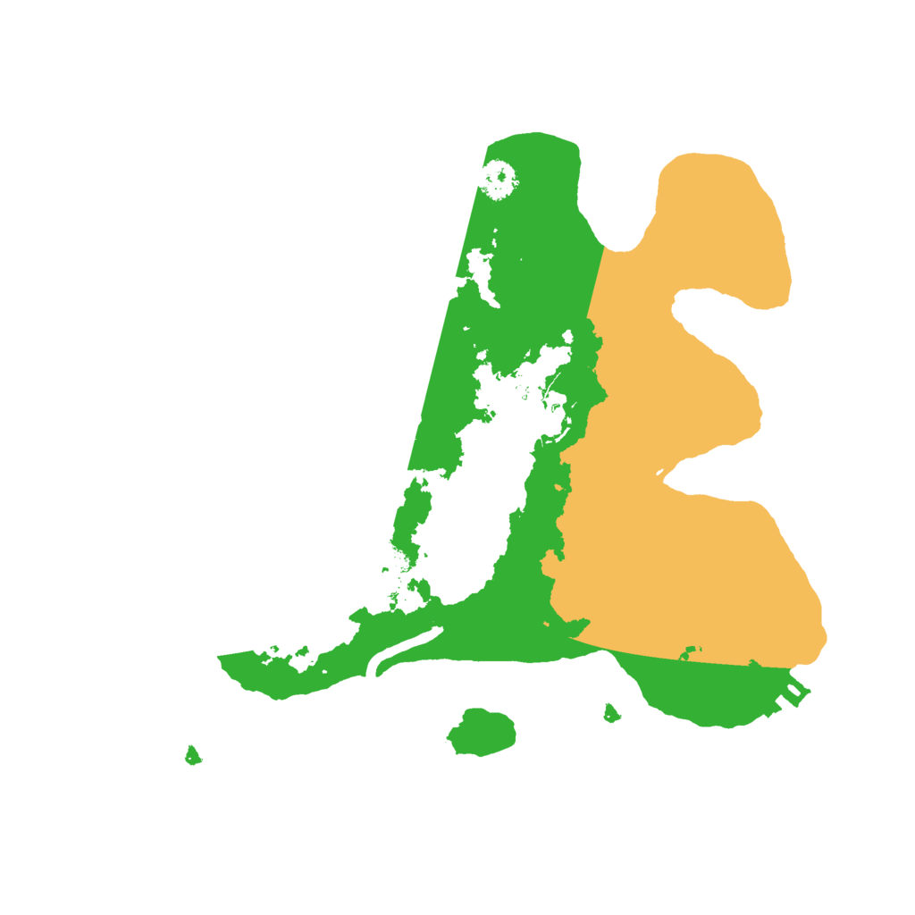 Biome Rust Map: Procedural Map, Size: 2500, Seed: 1688047703