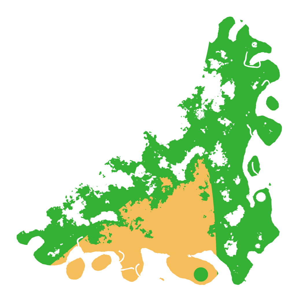 Biome Rust Map: Procedural Map, Size: 5500, Seed: 10179615
