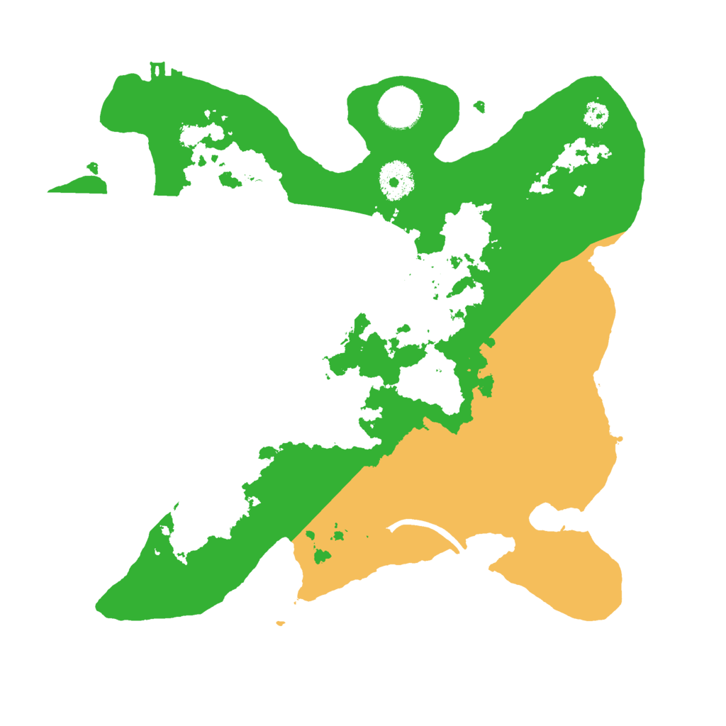 Biome Rust Map: Procedural Map, Size: 3000, Seed: 337112329