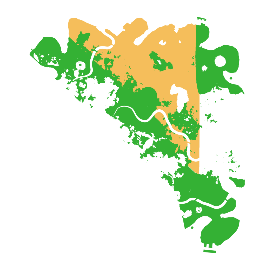 Biome Rust Map: Procedural Map, Size: 4250, Seed: 2033464924