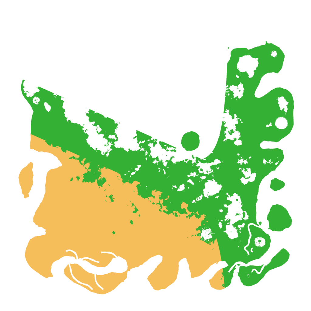 Biome Rust Map: Procedural Map, Size: 4500, Seed: 3649774