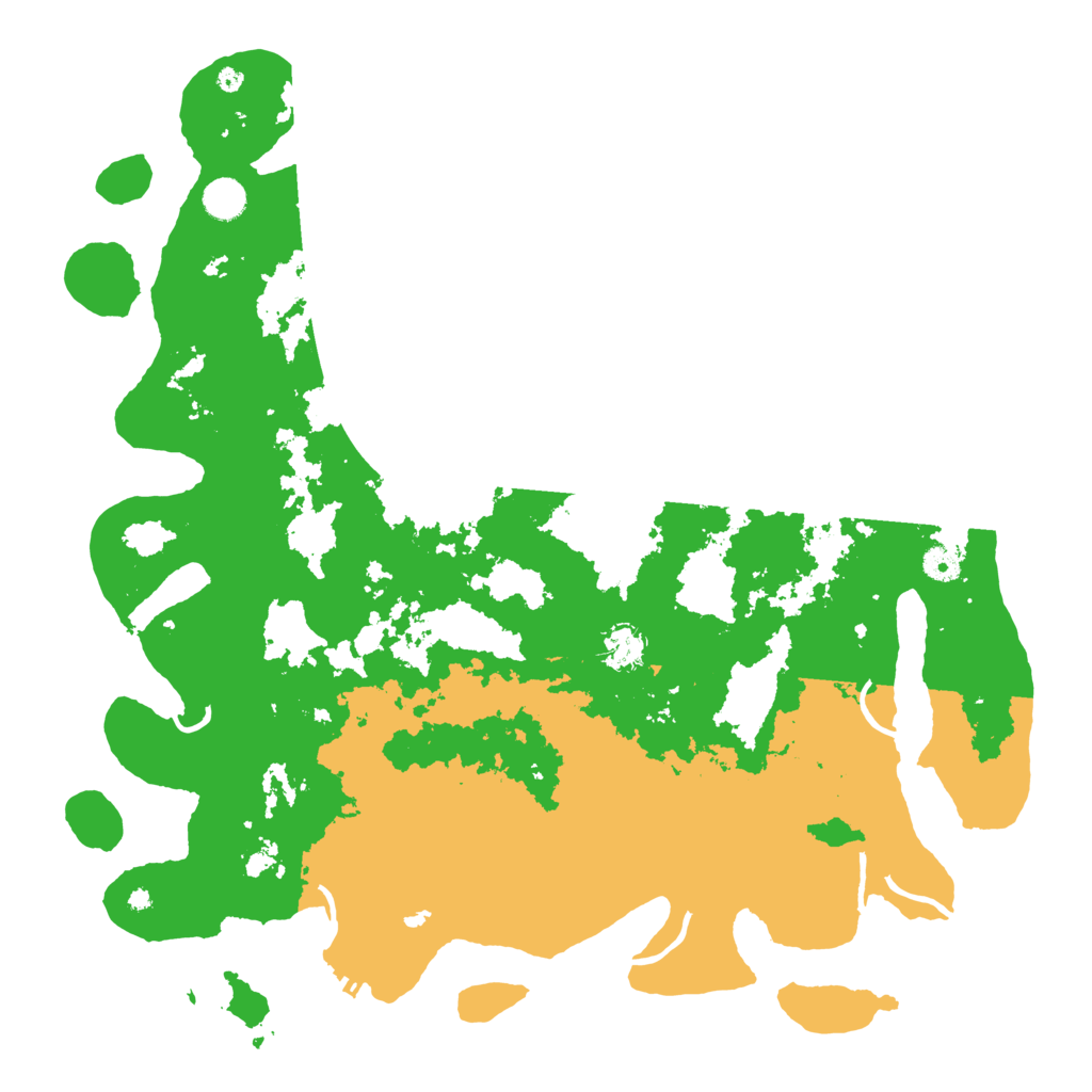 Biome Rust Map: Procedural Map, Size: 4500, Seed: 21901