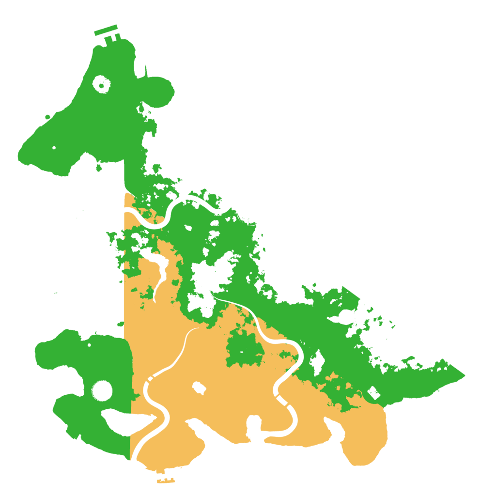 Biome Rust Map: Procedural Map, Size: 4250, Seed: 2121904190