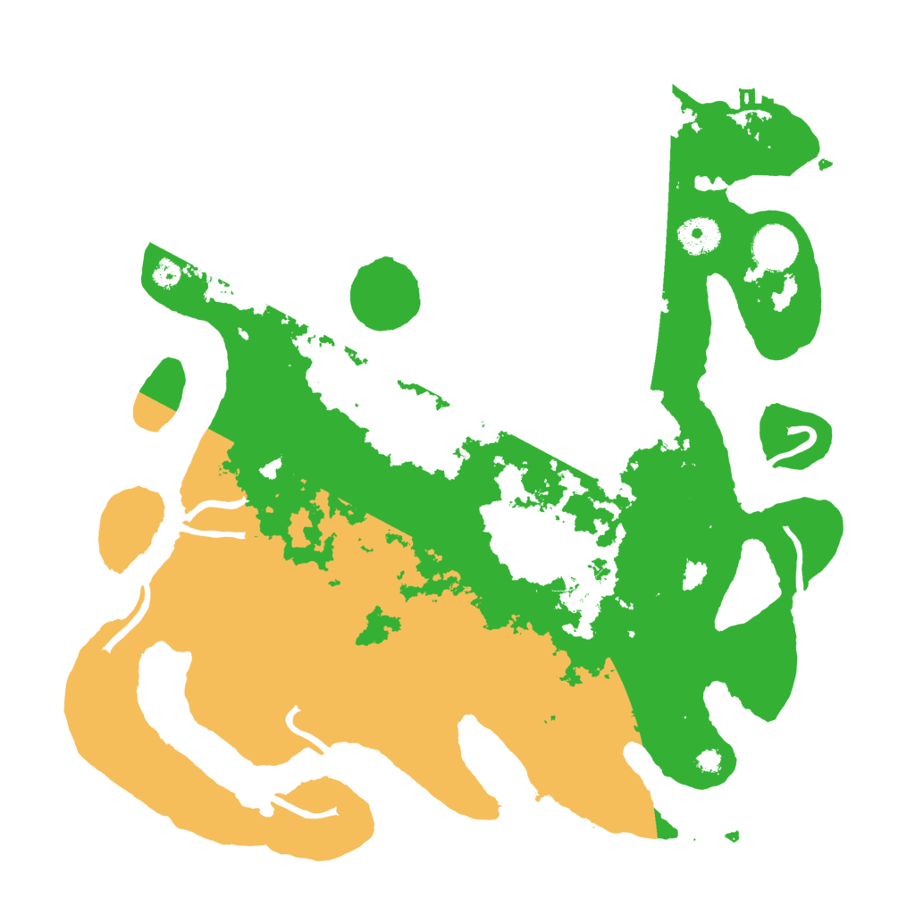 Biome Rust Map: Procedural Map, Size: 3500, Seed: 587136174