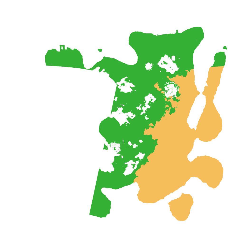 Biome Rust Map: Procedural Map, Size: 3000, Seed: 914462559