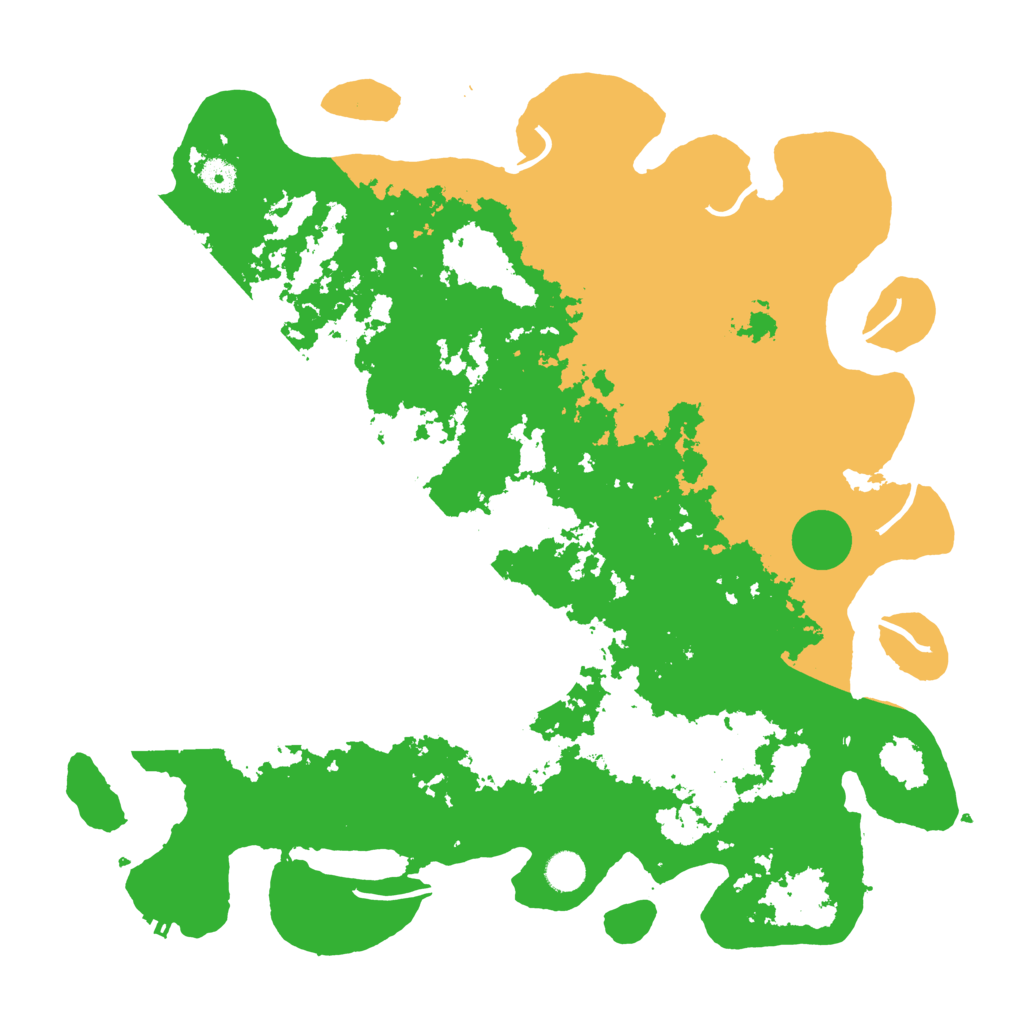 Biome Rust Map: Procedural Map, Size: 4500, Seed: 173011267